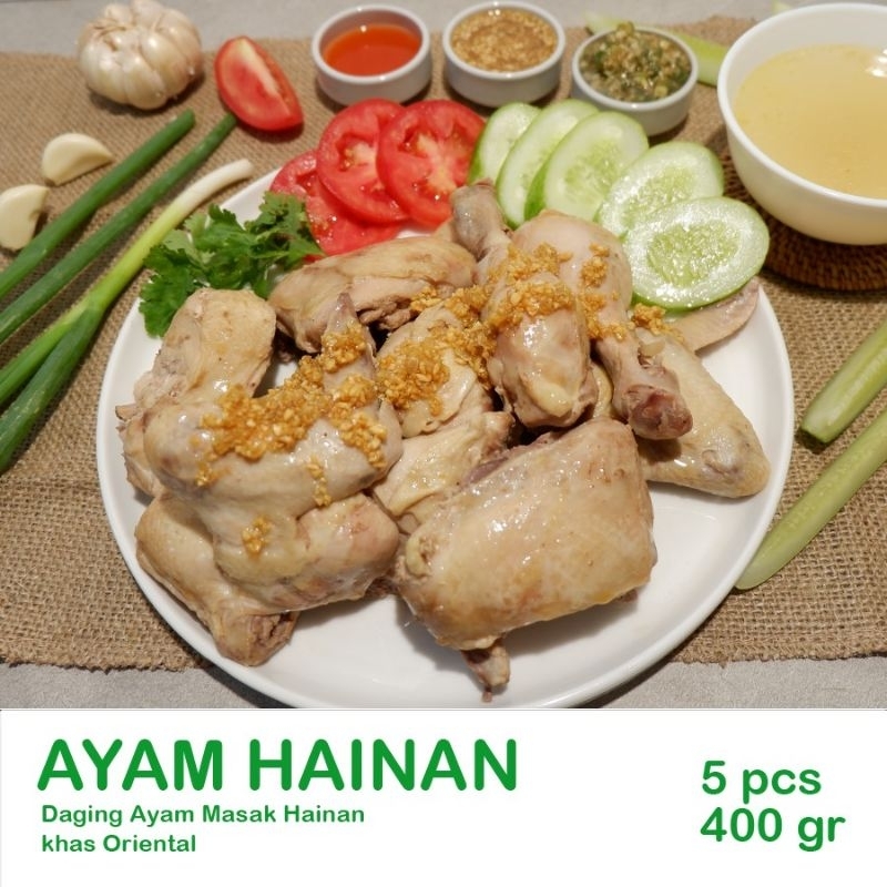

Ayam Hainan 400gr - LAUK KAYA - Ready to Heat - Siap Dipanaskan