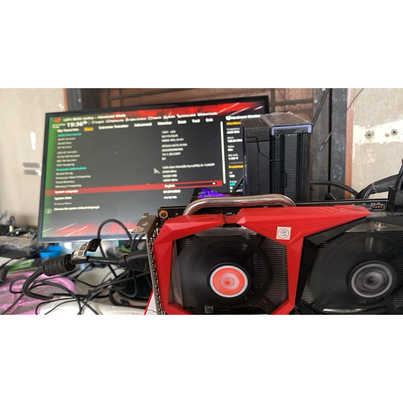 VGA GTX 1660super 6Gb gddr6 Rusak Artefak