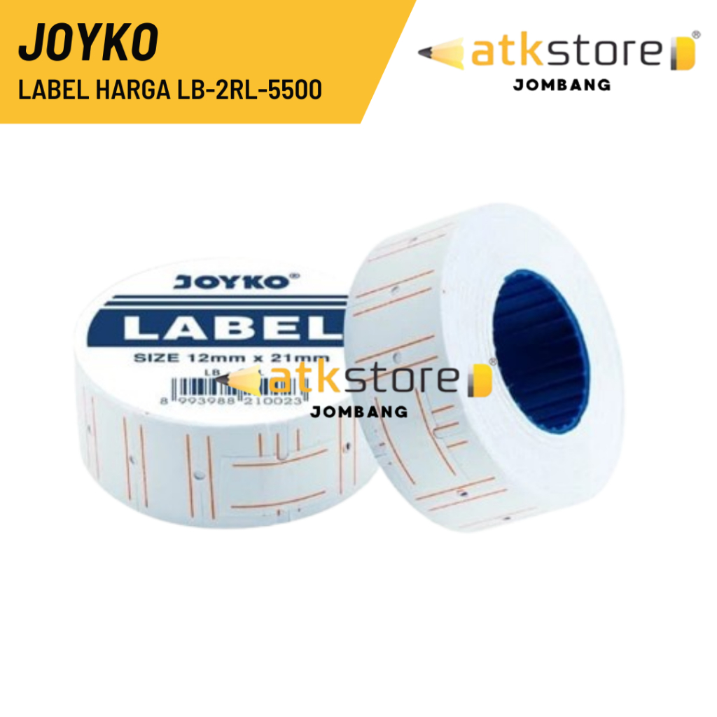 

JOYKO Label Harga LB-2RL-5500 1 Line / Price Label / Label Harga Joyko LB-2RL