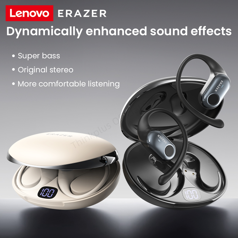 Lenovo ERAZER XT93PRO AI smart headset V5.4 OWS TWS Open Ear earphone sport IPX5