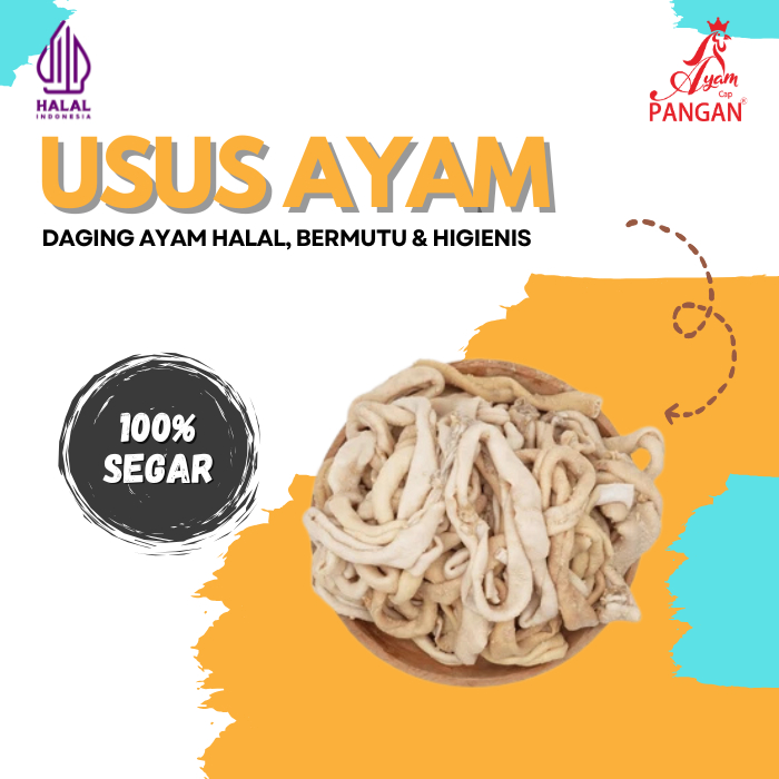 

Usus Ayam Bersih (Chicken Intestines) 500gr