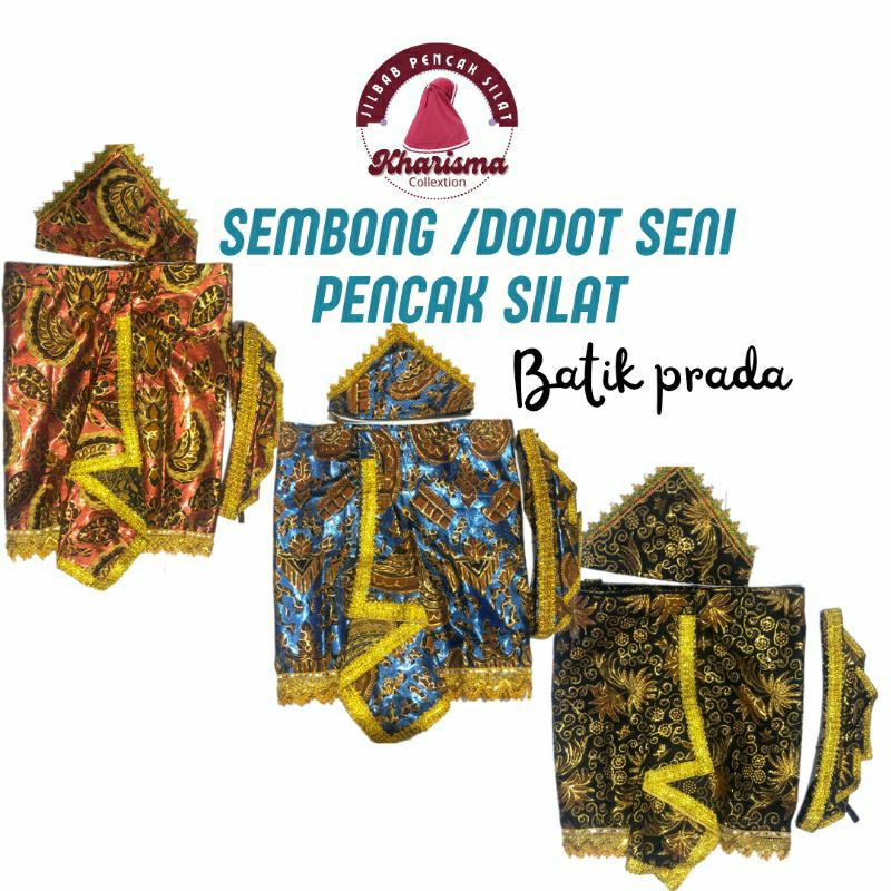 Sembong silat Batik Prada/ Dodot seni silat