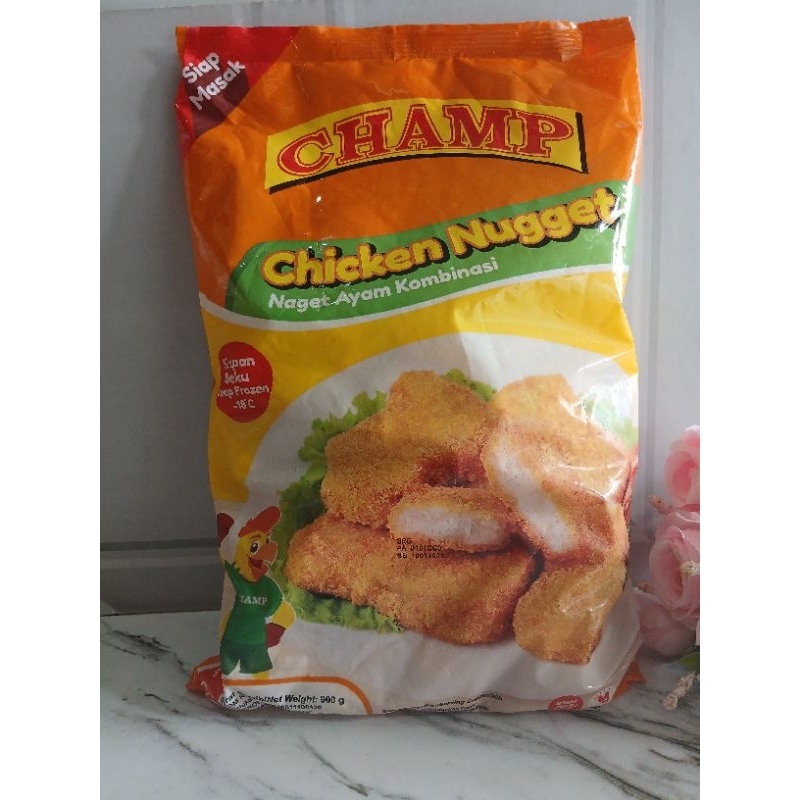 

CHAMP CHIKEN NUGET KOMBINASI ENAK DAN MURAH 900gr