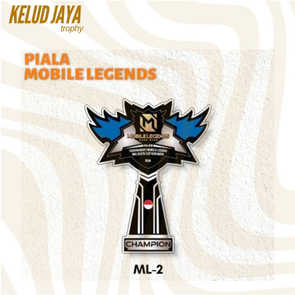 Piala Mobile Legend Plakat Mobile Legend Akrilik Custom Plakat E sport