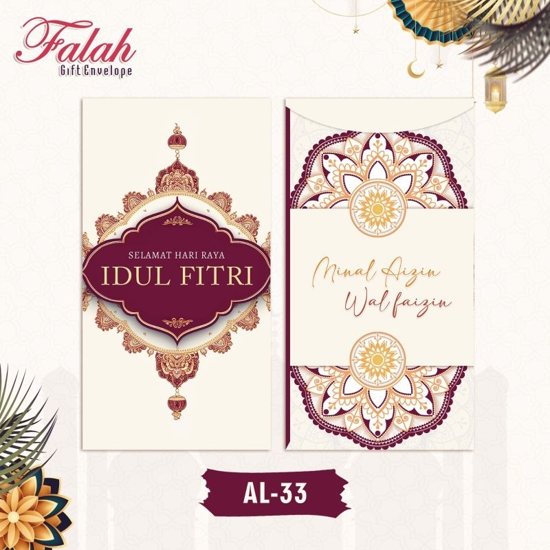 

Amplop Lebaran Falah Seri Tanggung isi 50 pcs Kode AL 33 Harga Termurah