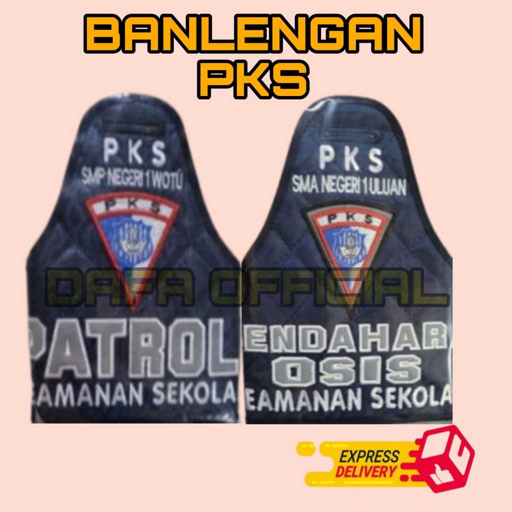 BAN LENGAN PKS/BAN LENGAN BHABINKAMTIBMAS/BAN LENGAN CUSTOM BORDIR/BAHAN DOLBY/BANLENGAN/PKS.PKD/BHA