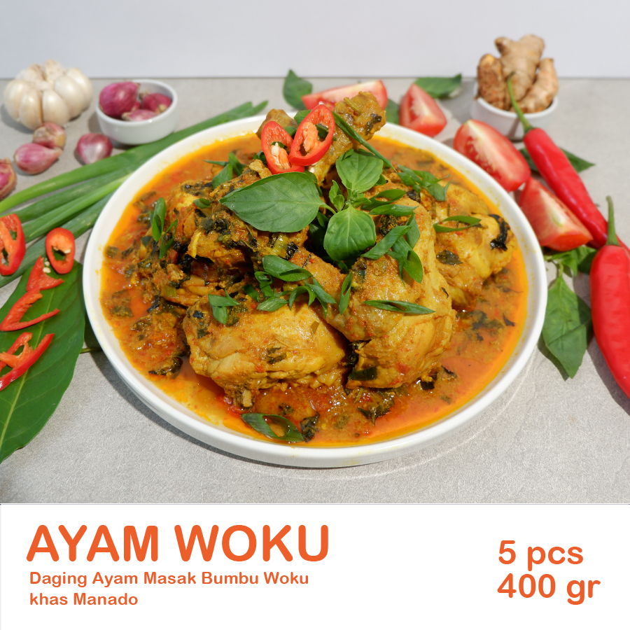 

Ayam Woku 400gr - LAUK KAYA - Ready to Heat - Siap Dipanaskan