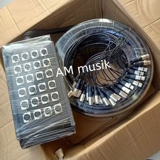 SNAKE KABEL AXL AUDION SCS1683 16 CHANNEL 8 OUT 30 METER