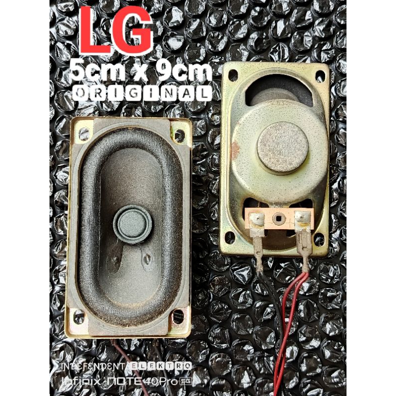 Speaker Tv Lg 5cm x 9cm 5090 5x9   Speaker Tv Lg original