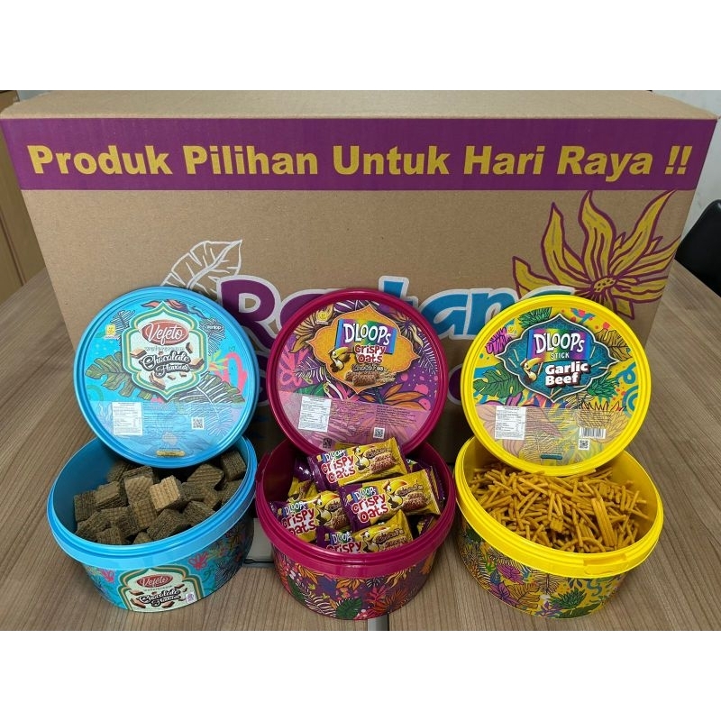 

Dloops Rantang isi 3Toples parcel lebaran hemat