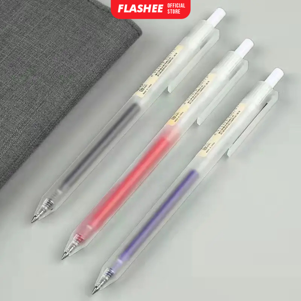 

Flashee Pen Gel Mekanik Ballpoint Gel Mekanik 0,05 mm Warna Merah