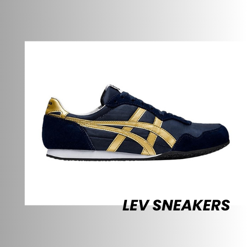 onitsuka tiger Serano blue x gold