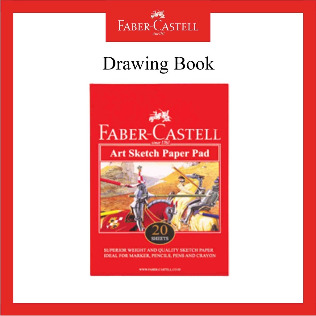 

DRAWING BOOK A5 FABER-CASTELL 1740A5