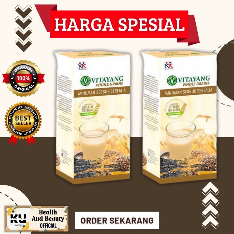 

Harga Spesial Vitayang Whole Grains Minuman Serbuk Serealia