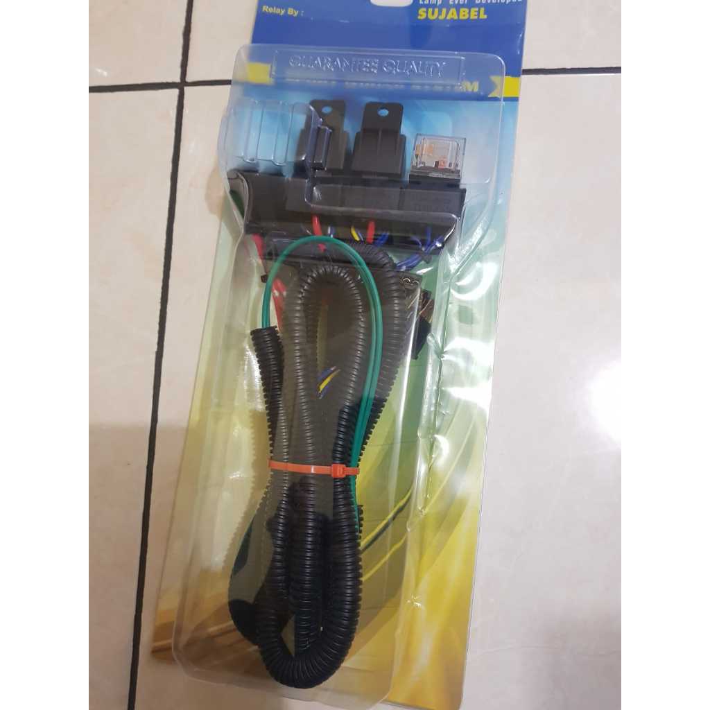 Kabel set 3 Relay 2 Lampu Sujabel