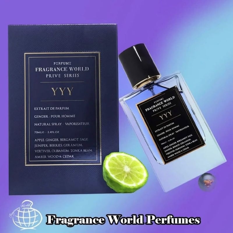 Parfum Fragrance World Prive Series YYY Original UAE