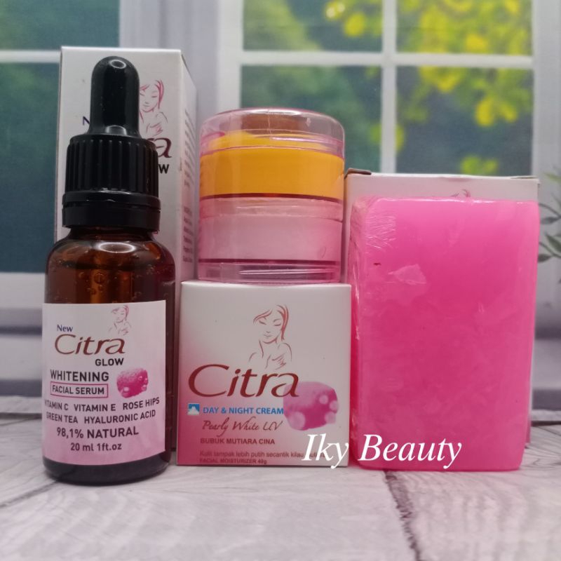 paket CITRA 4in1 ( Krim Siang - Krim Malam - Serum - Sabun )