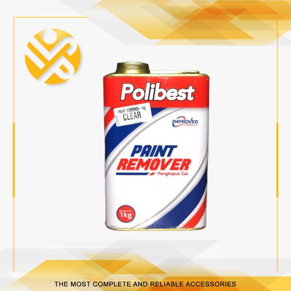 Polibest Paint Remover Pengelupas Cat Besi Dan Kayu 1Kg