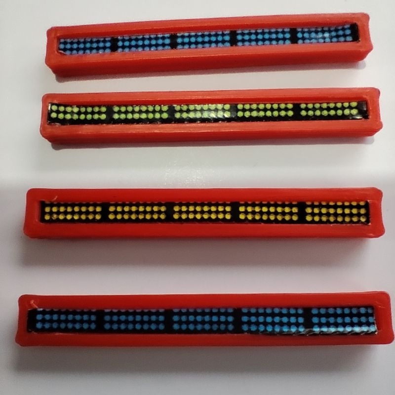 Aksesoris miniatur ROTATOR BUS PLASTIK