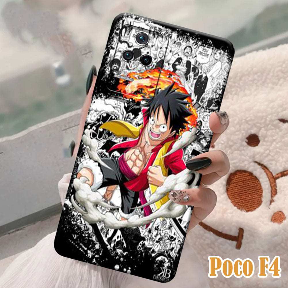 Casing Softcase Macaron Prokamera Pocophone f4 Motif snack Lucu Case Hp Murah Case Hp Terbaru Case H