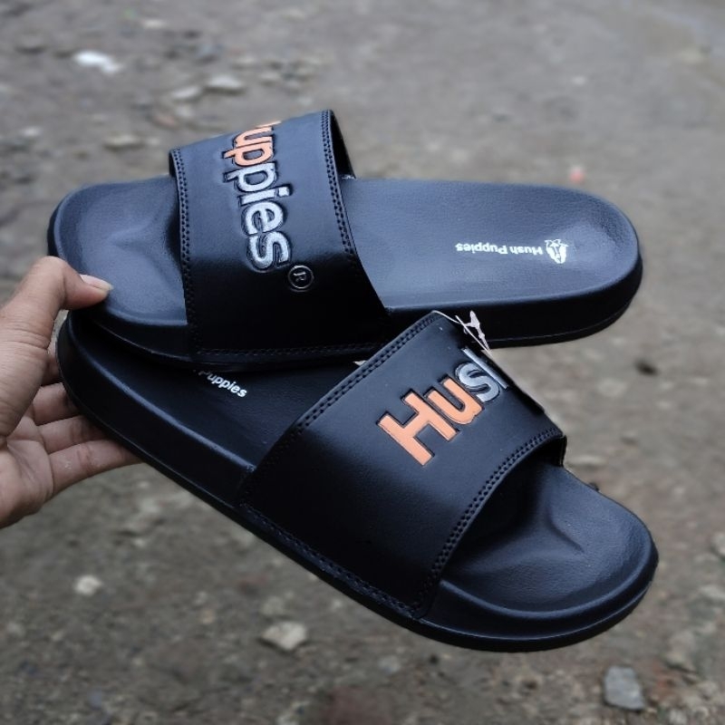 Sandal Hush Puppies slop ukuran jumbo big size 43 44 45 46 47 48 49 50 , sandal big size sandal46 sa