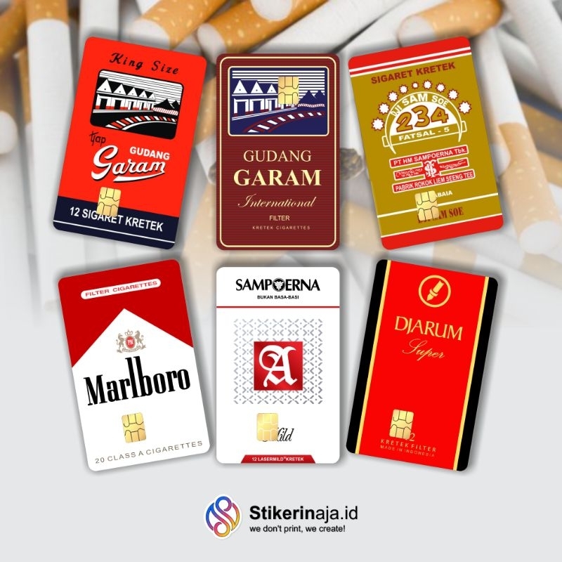 

STICKER PELINDUNG KARTU SKIN CARD ATM SIM KTP E-MONEY STIKER MOTIF ROKIK LEM KUAT ANTI GORES