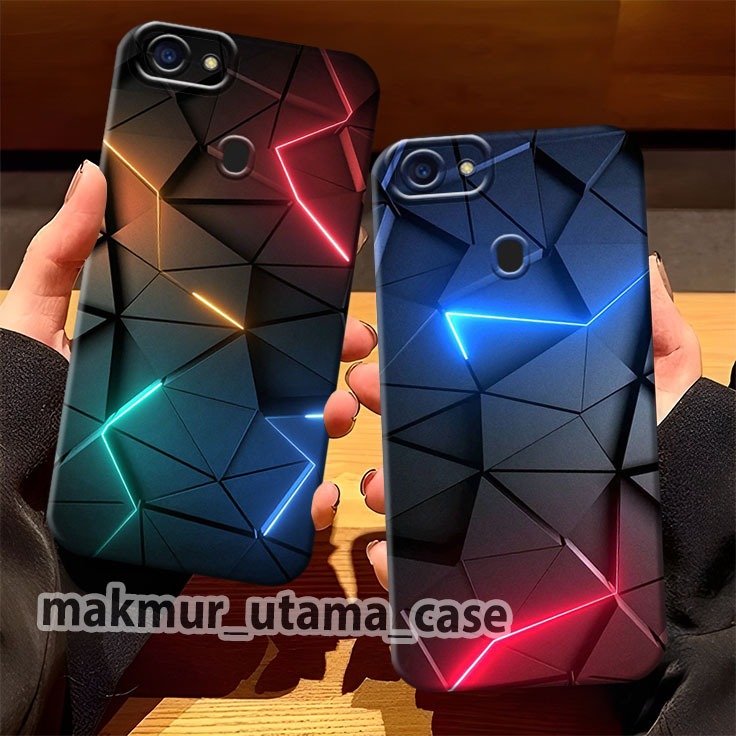 Casing Silikon Oppo F5 Oppo F5 Youth Oppo F9 Oppo F9 Pro Realme 2 Realme 2 Pro Motif Abstrak -  Case