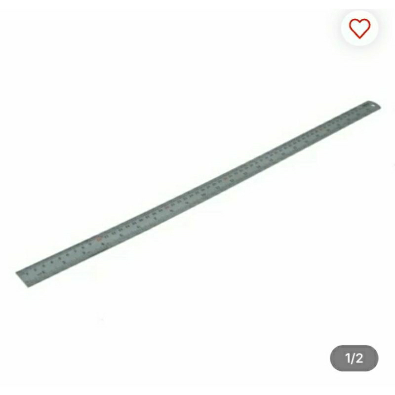 

Krisbow Penggaris Besi 60cm