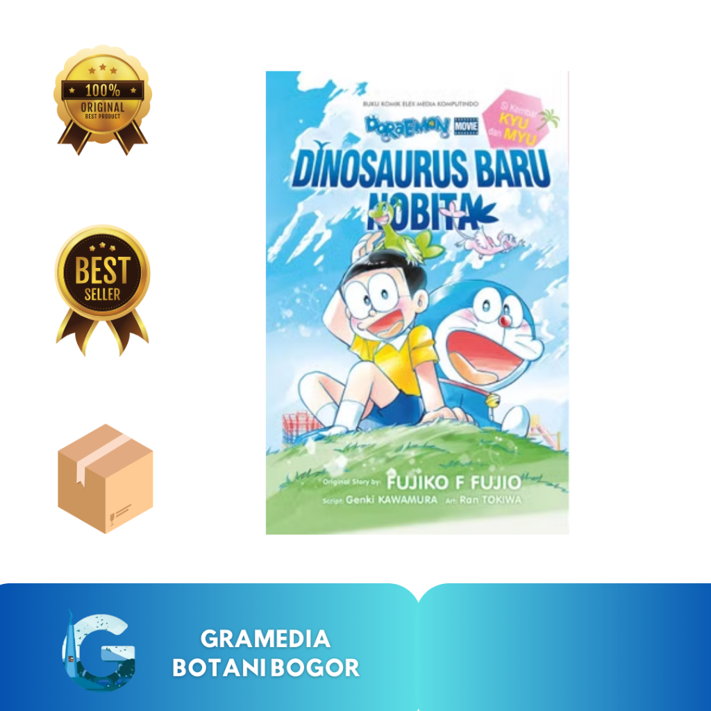 Gramedia Bogor - Doraemon Movie: Dinosaurus Baru Nobita Si Kembar Kyu Dan Myu
