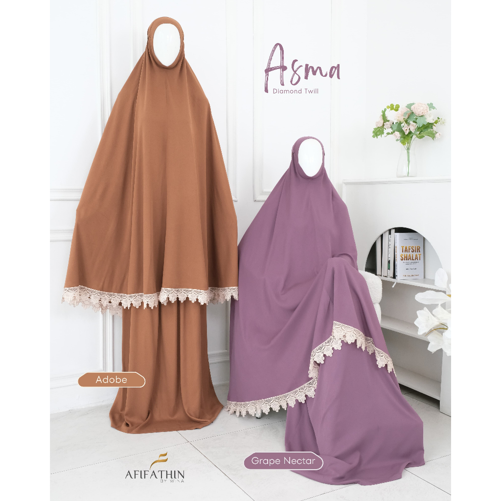 Mukena ASMA By Afifathin | Praying SET, Adem, Halus, Lembut