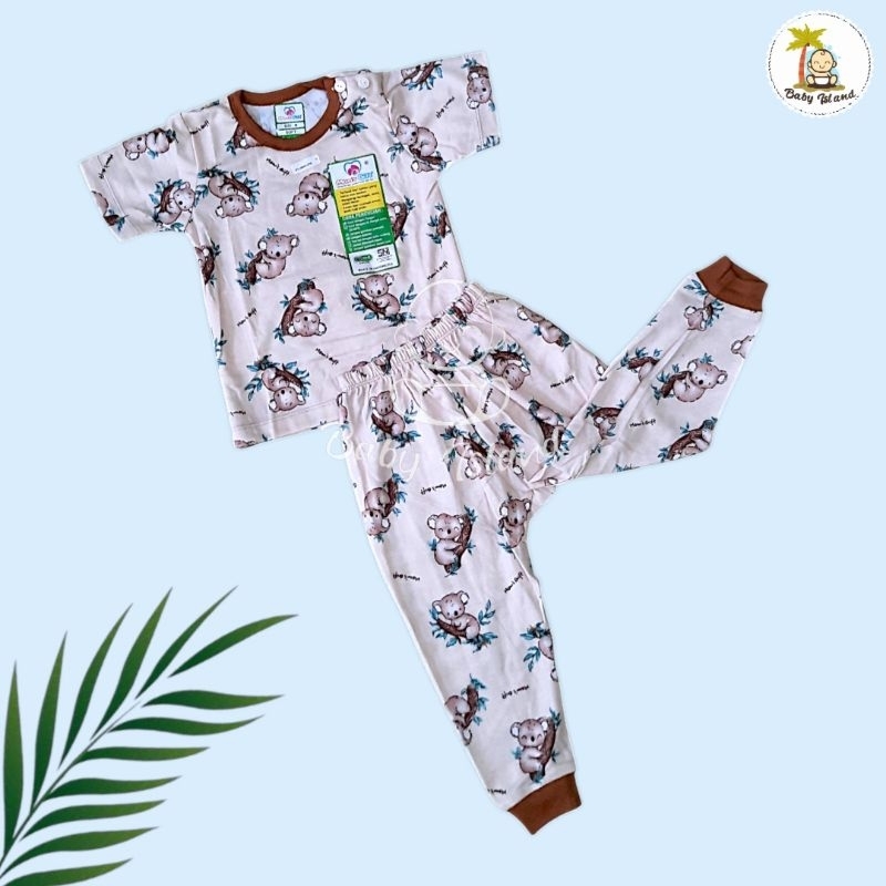 Moms Gift SETELAN BAJU PENDEK CELANA PANJANG ANAK BAYI 0 - 3 TAHUN / PIYAMA SLEEPSUIT BAJU TIDUR OBL