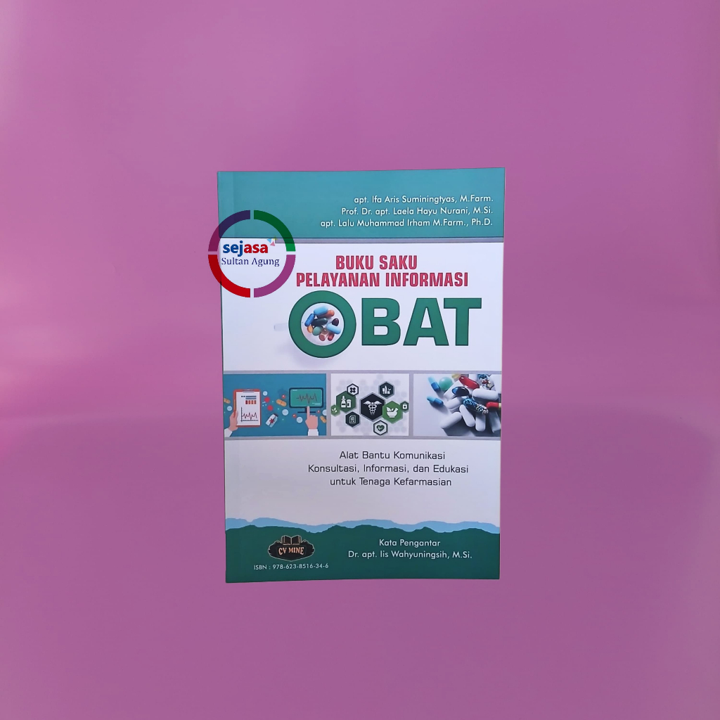 

Terbaru! Buku Saku Pio | Buku Saku Pelayanan Informasi Obat | Buku Saku Pio Soft Cover