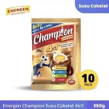 

Energen champion 4 in 1 @ 10 sachet x 35gr