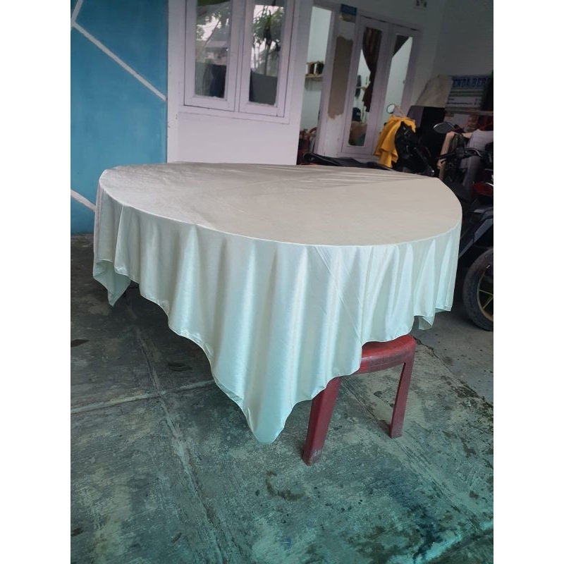 Runner meja bulat / taplak meja bulat DIAMETER 120-150.CM