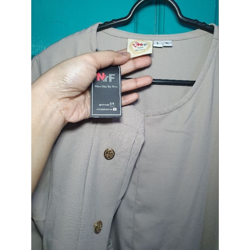 

(New With Tag) Heer Abaya by NRF dan Abaya Custom