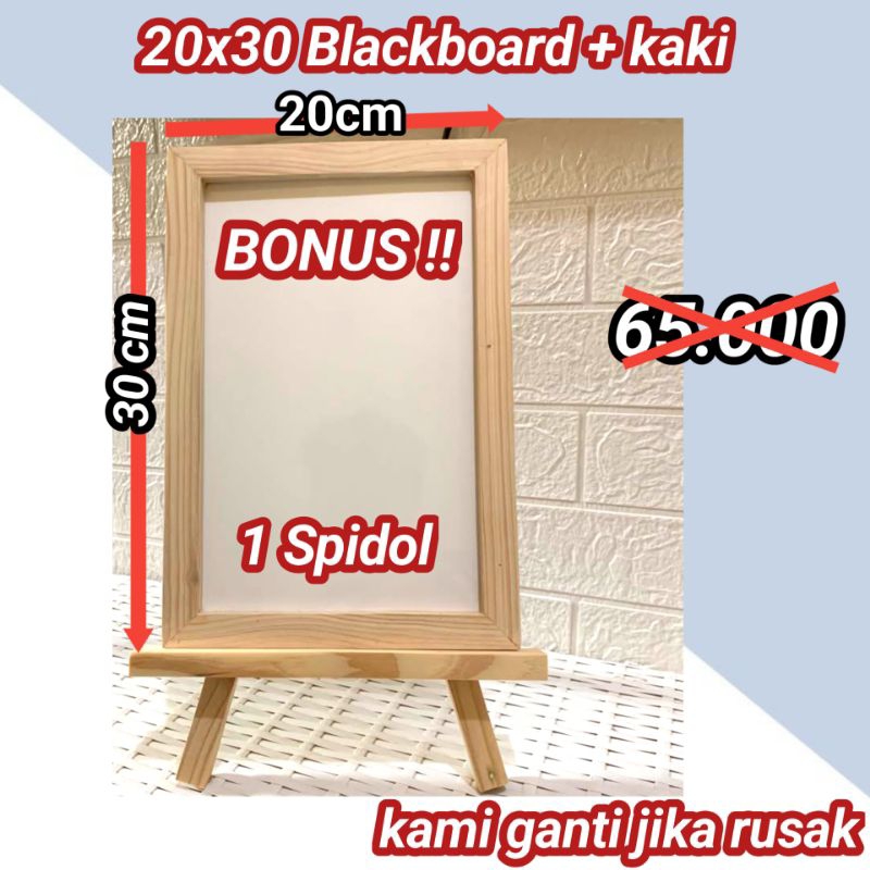 

RK Papan Tulis Whiteboard 20x30cm + kaki (gratis 1 spidol)