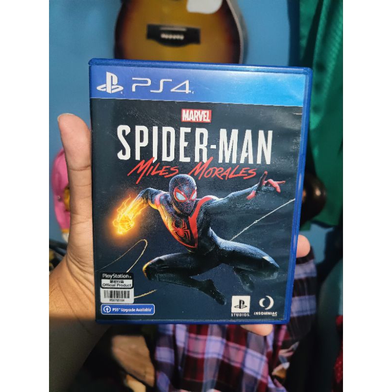 BD kaset Spiderman miles Morales ps4 second