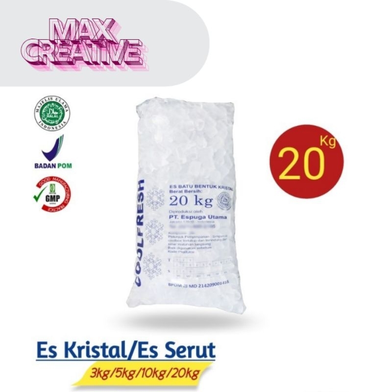 

Es Kristal/Es Serut 20 kg