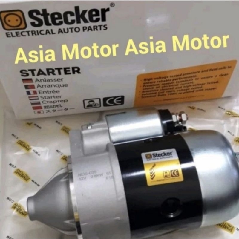 Dinamo Starter Stater Nissan Terrano Terano 1995-2006 Stecker