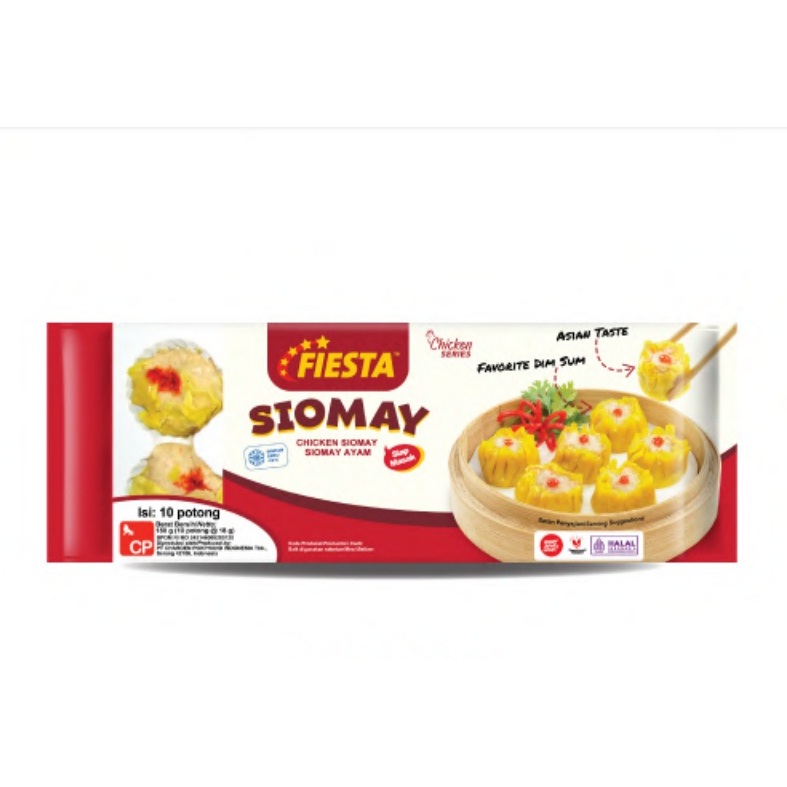 

FIESTA SIOMAY DIMSUM DAGING AYAM 180GR ISI 10PCS HALAL