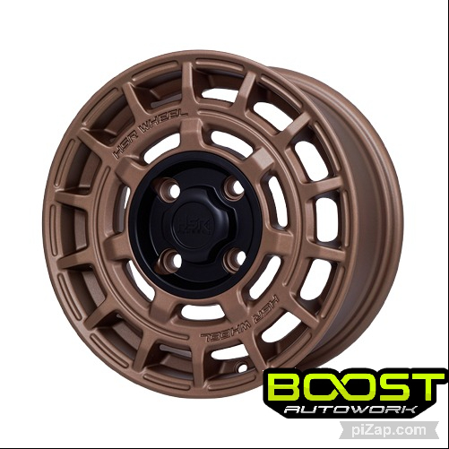 Velg Mobil Ring 14 Pcd 4x114,3 MENTAWAI 1455 HSR R14X6 H4X114,3 ET36 MBRZ