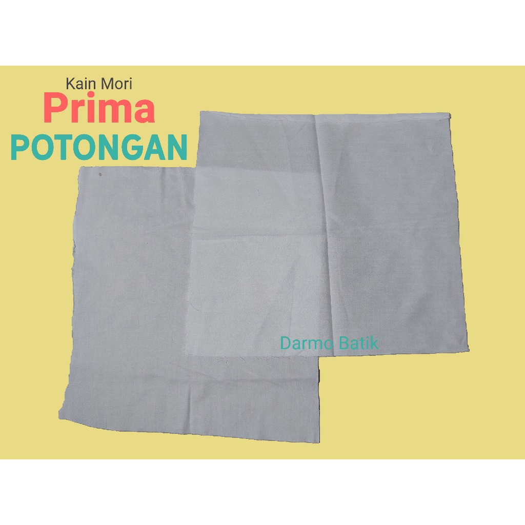 Kain Mori Prima Potongan Bahan Batik
