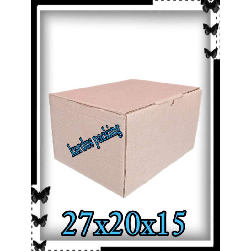 

kardus packing UK 27x20x15 kardus besar kardus kecil