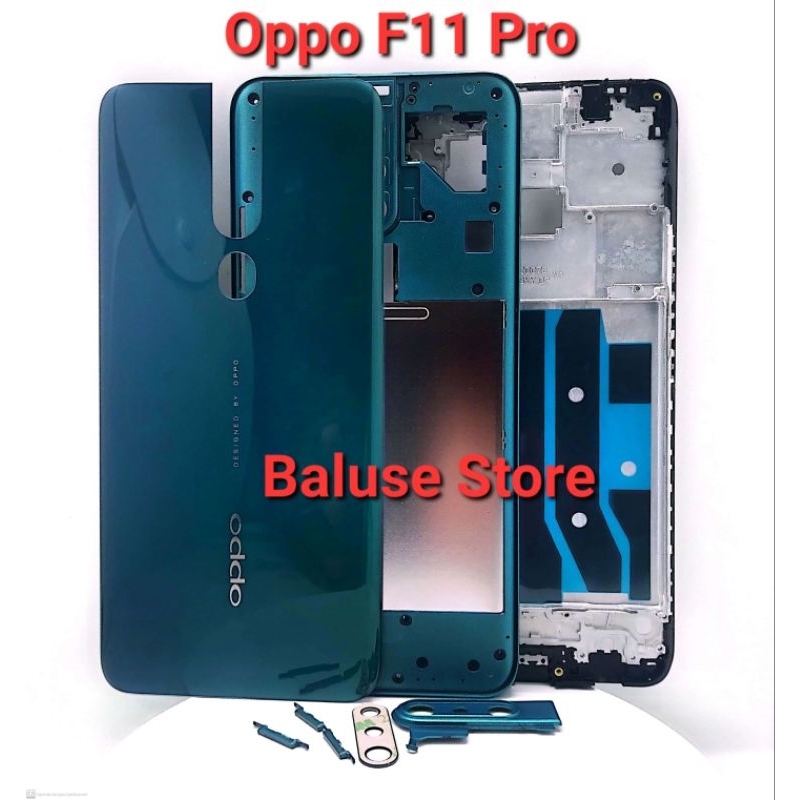 Backdoor Tutup Belakang Oppo F11 Pro + Frame Kamera + Bezzel Tulang Tengah + Ring Kamera Oppo F11 Pr