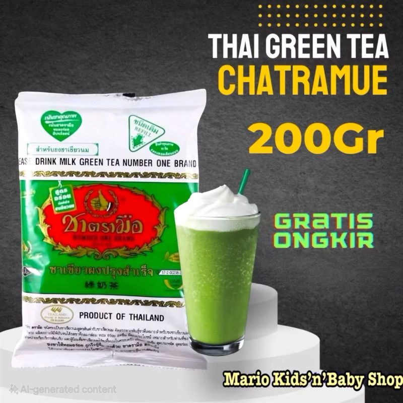 

Thai Greentea READY CHATRAMUE 200gr / Teh Hijau Thailand