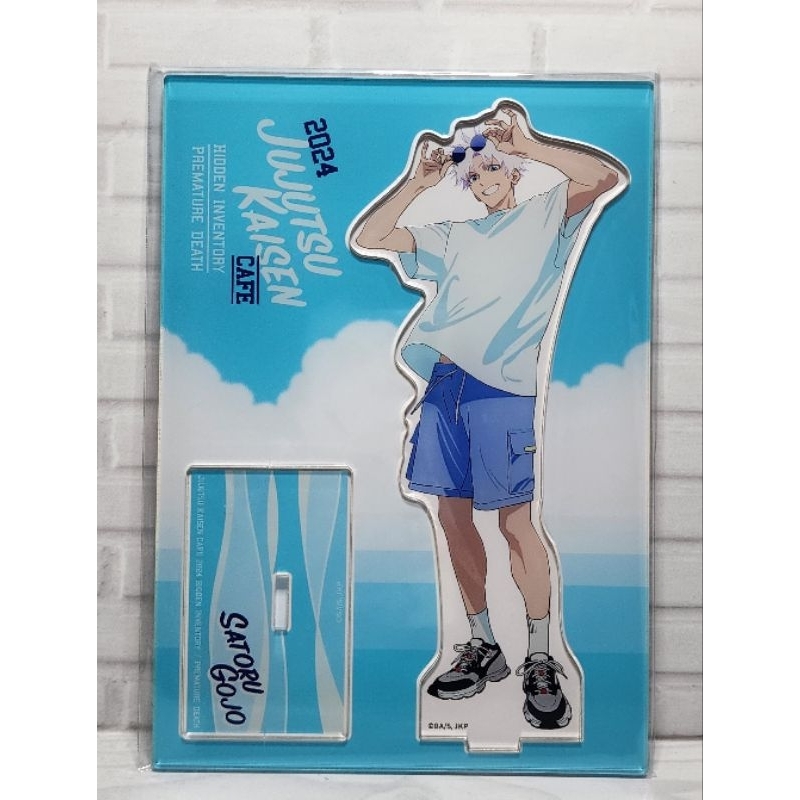Jujutsu Cafe 2024 Official Merch: Acrylic Standee Gojo Satoru