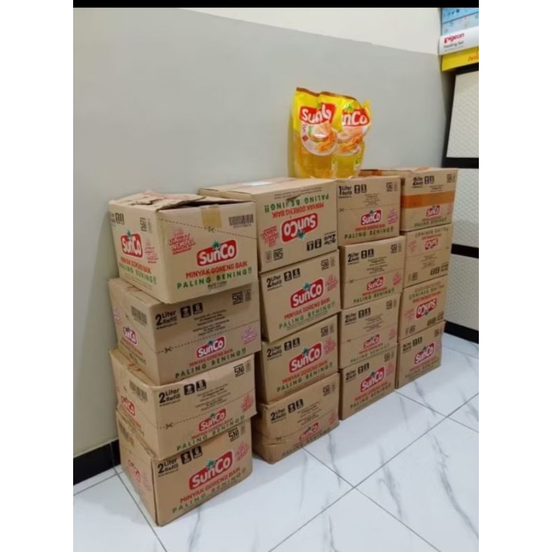 

flash sale!!!! minyak sunco karton