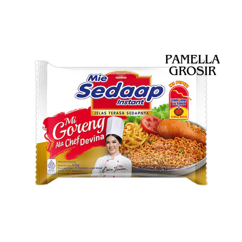 

MIE INSTAN SEDAAP GORENG ALA CHEF DEVINA 93 GR