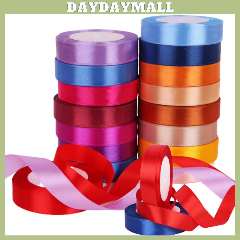 

Pita Satin 2CM Buket Bouquet Bunga Dekorasi Pita Kado Per ROLL PT01
