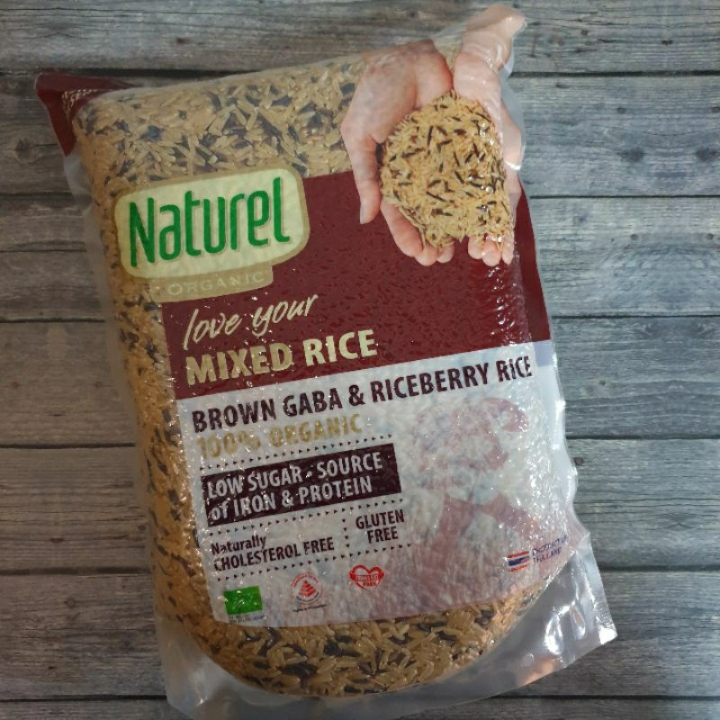 

Naturel Organic Brown Gaba Riceberry Rice Parliament Daawat Singapore